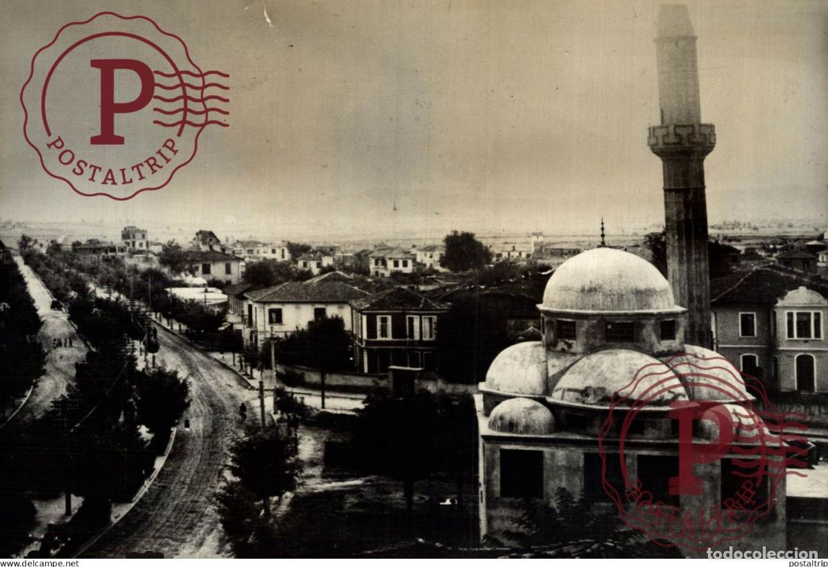 Fotografia antiga: VUE GENERALE DE TIRANA ALBANIE 1938 18*13CM