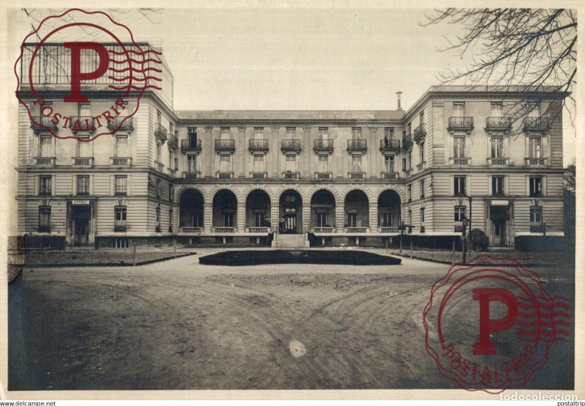 Fotografia antica: Hospital at Bellevue Isadora Duncan 23*15CM AMERICAN RED CROSS Service des inventions &agrave; Bellevue, Me