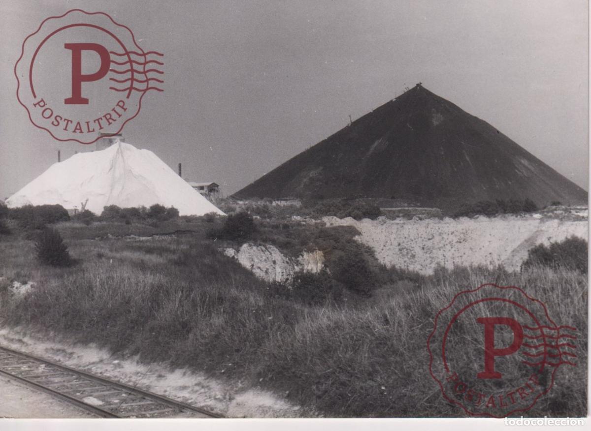 Fotografia antica: SALINA. SALINE. PHOTO. FOTO. AGIP ROBERT COHEN. 18X13CM