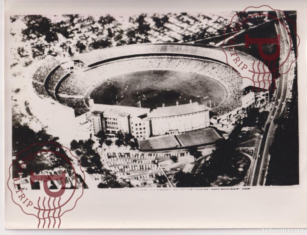Fotografia antica: ESTADIO. STADE. STADIUM MELBOURNE. +-24X18CM