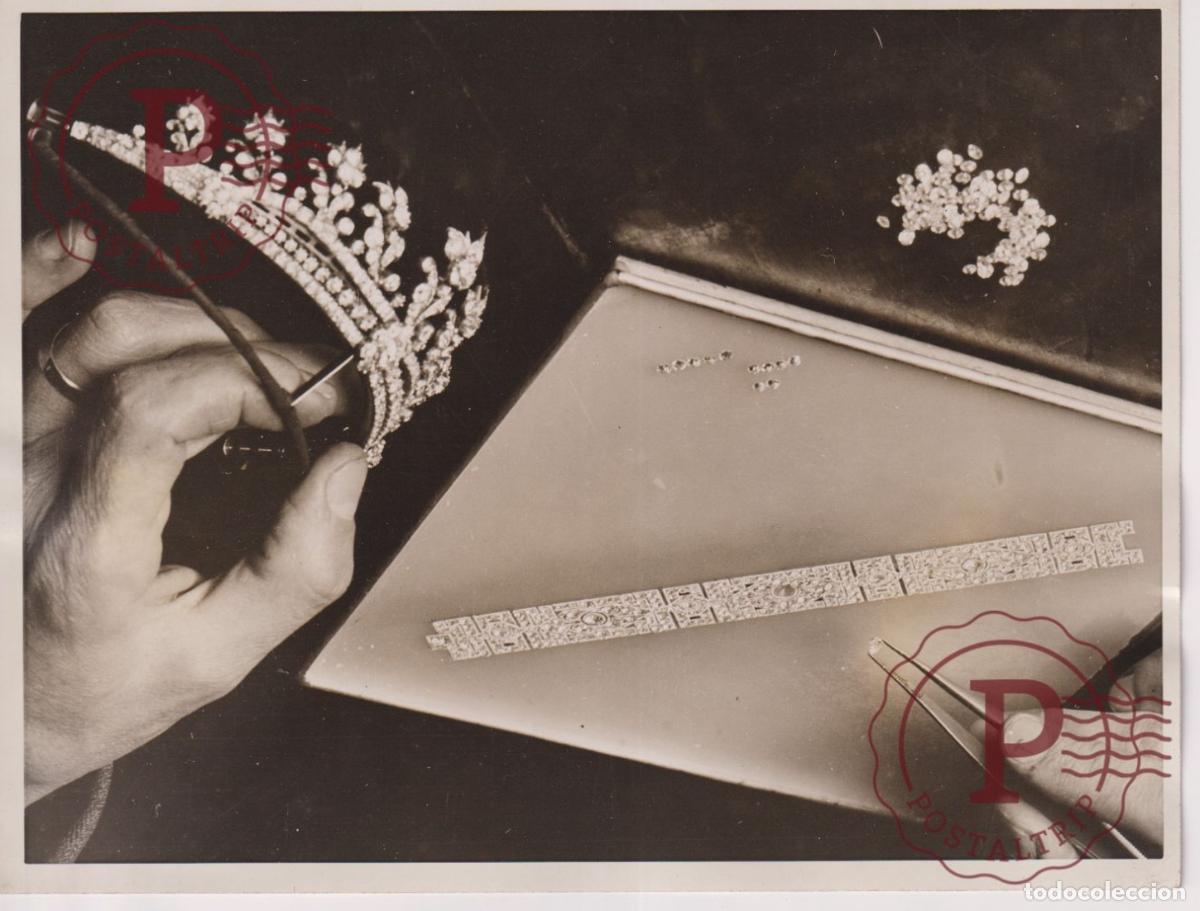 Fotograf&iacute;a antigua: ARTISTS IN DIAMONDS. REGENT STREET.. 20X15.5CM