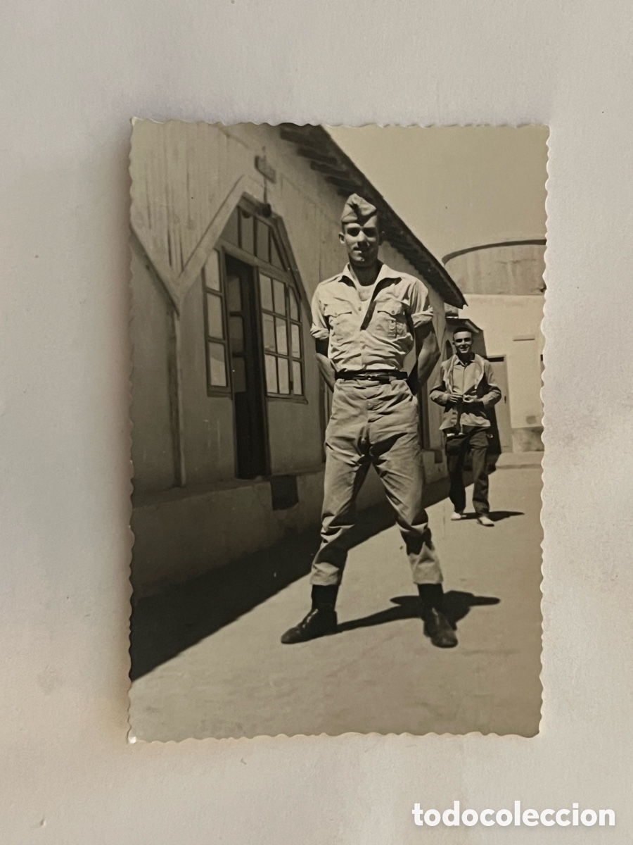 Fotografia antiga: MELILLA Militar.. Fotograf&iacute;a Un Quinto de Sueca.. Marzo de 1963..
