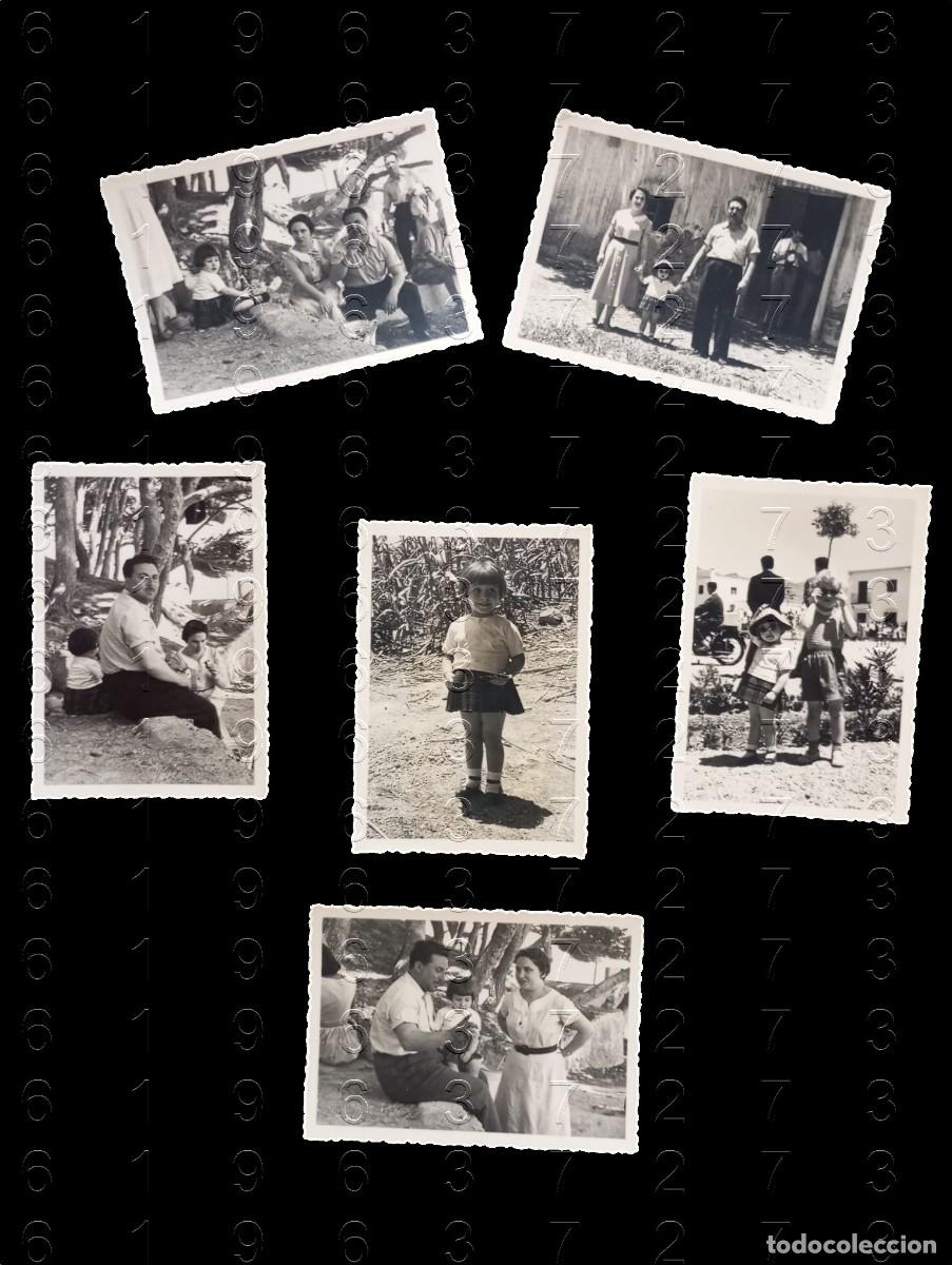 Alte Fotografie: AGUADULCE ALMERIA COLECCION 6 FOTOGRAFIAS UNICAS 1957 10X7 B67