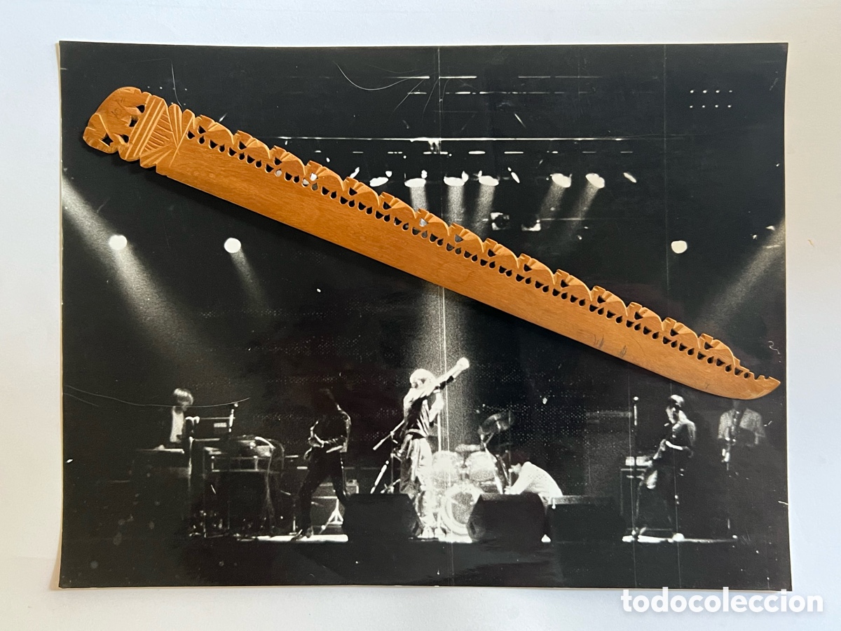 Fotograf&iacute;a antigua: THOMPSON TWINS.. Concierto de la Banda inglesa.. CHOCOLATE..? Valencia a&ntilde;os ochenta..