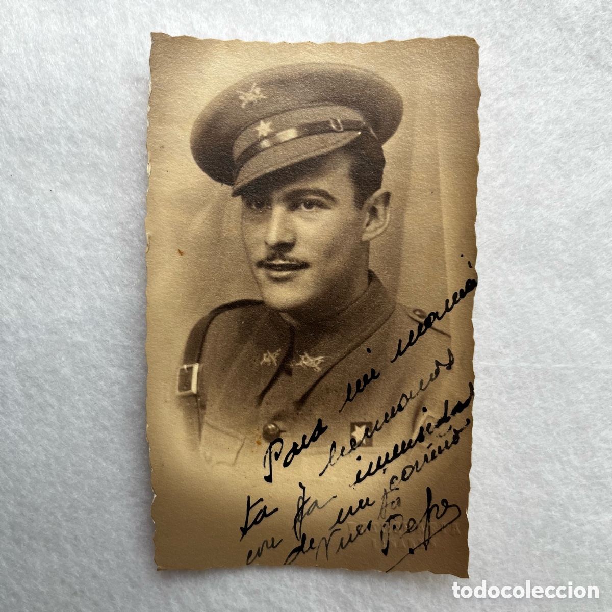 Fotograf&iacute;a antigua: MILITAR - GUERRA CIVIL - FOTOGRAF&Iacute;A ALF&Eacute;REZ PROVISIONAL