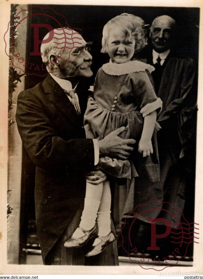 Fotografia antica: Joseph Rudyard Kipling 18*13CM Photo Meurisse Paris collectionmeurisse