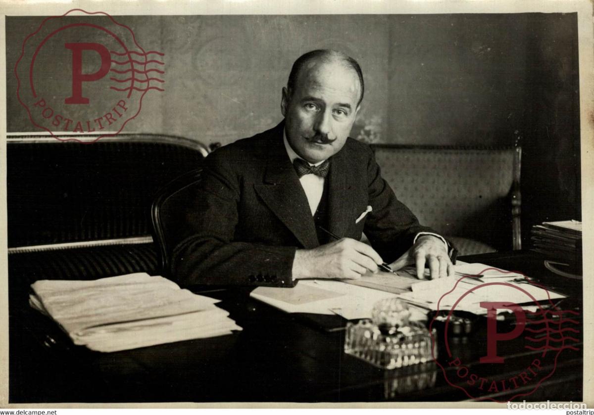 Fotograf&iacute;a antigua: FRANCOIS PONCET DEMISSION DE DEPUTE POUR RESTER AMBASSADEUR BERLIN 18*13CM Photo Meurisse Paris col