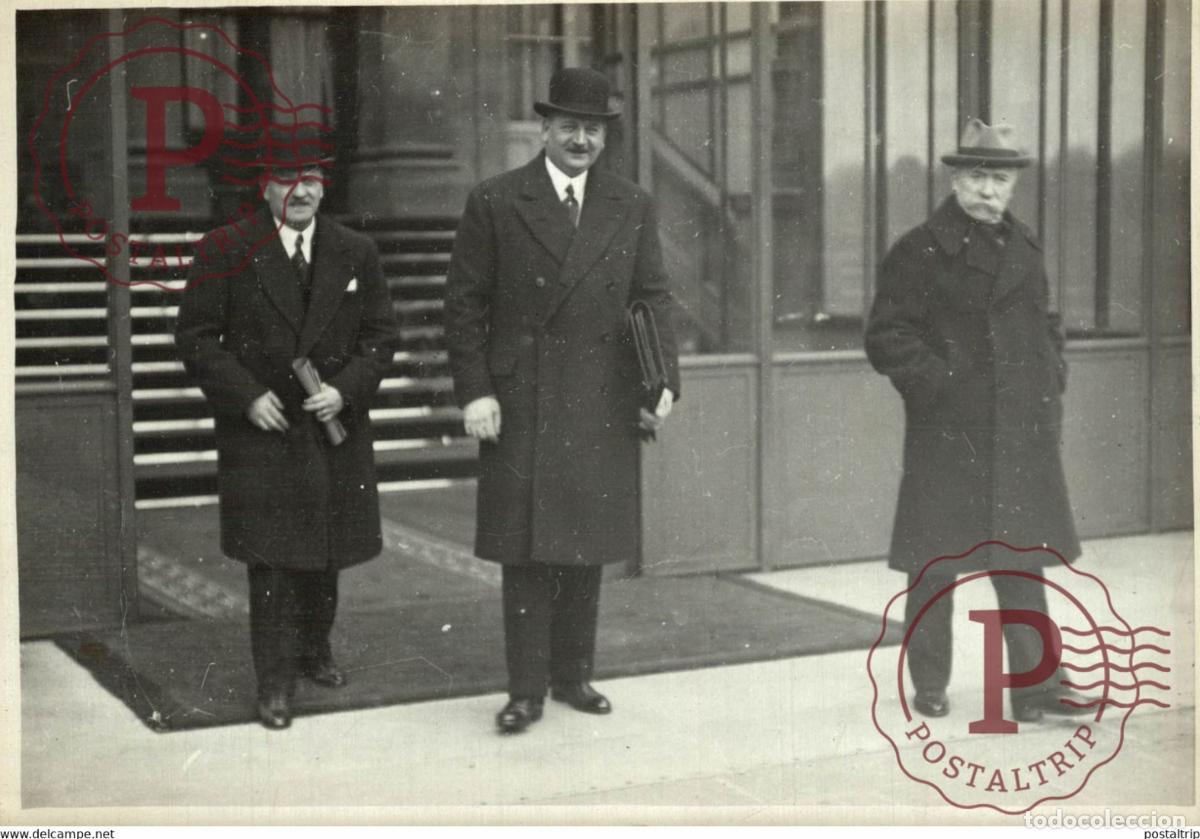 Fotograf&iacute;a antigua: CONSEIL DES MINISTRES ELYSEE FLANDIN PERREAU PRADIER 18*13CM Photo Meurisse Paris collectionmeuriss