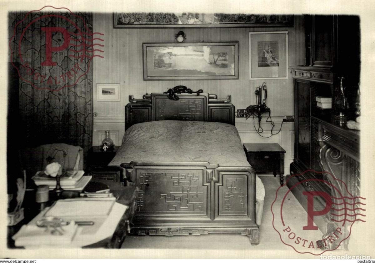 Fotograf&iacute;a antigua: LE MUSEE CLEMENCEAU RUE FRANKLIN 18*13CM Photo Meurisse Paris collectionmeurisse