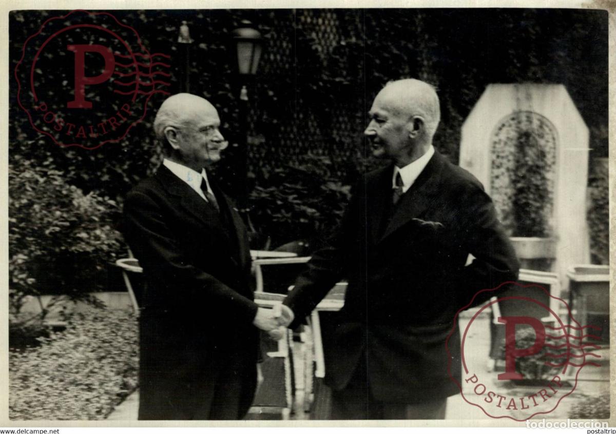 Fotograf&iacute;a antigua: LE GENERAL VON DEMLING ALLEMAND STRASBOURG COLONEL PICOT GUEULES CASSEE 18*13CM Photo Meurisse Pari