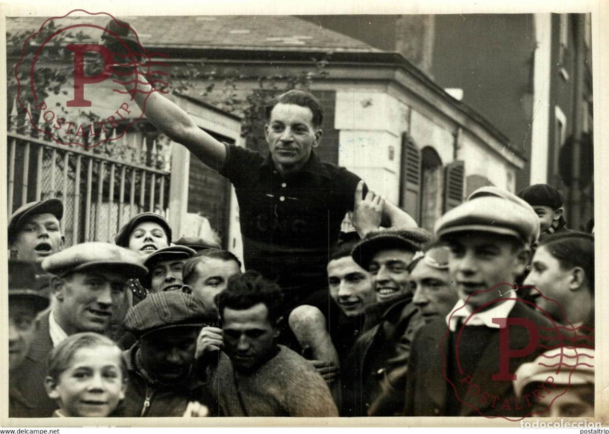 Fotograf&iacute;a antigua: cross annuel fontenay aux roses houbron CICLISMO CYCLISTE 18*13CM Photo Meurisse Paris collectionme