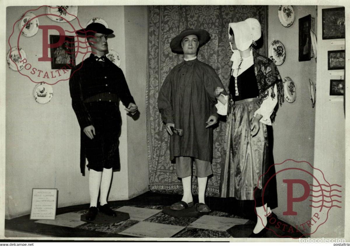 Fotograf&iacute;a antigua: LA MAISON DE FRANCE EXPOSITION DE LORRAINE 18*13CM Photo Meurisse Paris collectionmeurisse