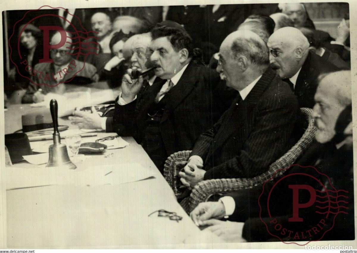 Fotograf&iacute;a antigua: TOULOUSE CONGRES RADICAL M HERRIOT MAURICE SARAHE 18*13CM Photo Meurisse Paris collectionmeurisse