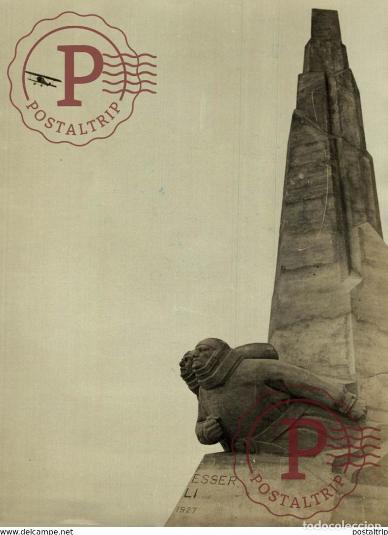 Fotografia antica: ETRETAT M&eacute;moire des Aviateurs AVIATION SURVOLE LA MANCHE MEMOIRE DE NUNG 17*12CM Photo Meurisse Pari