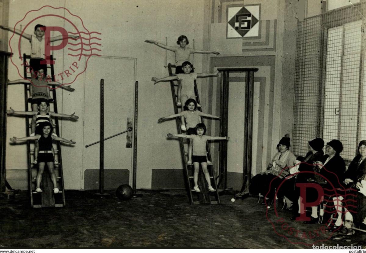 Fotografia antica: CULTURE PHYSIQUE POUR LES ENANTS 17*12CM Photo Meurisse collectionmeurisse