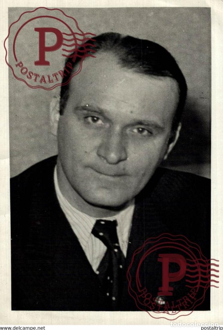 Alte Fotografie: PROTRAIT DE M LEO LAGRANGE SOUS SECRETAIRE DETAT AUX LOISIRS 15*10CM Photo Meurisse collectionmeur