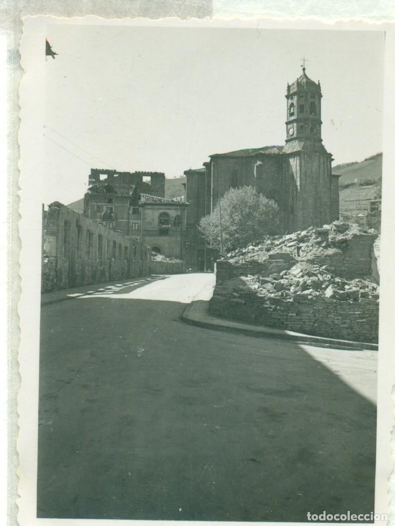 Fotograf&iacute;a antigua: GUERRA CIVIL. 1938. LEGI&Oacute;N C&Oacute;NDOR. EIBAR. IGLESIA PARROQUIAL DE SAN ANDR&Eacute;S.