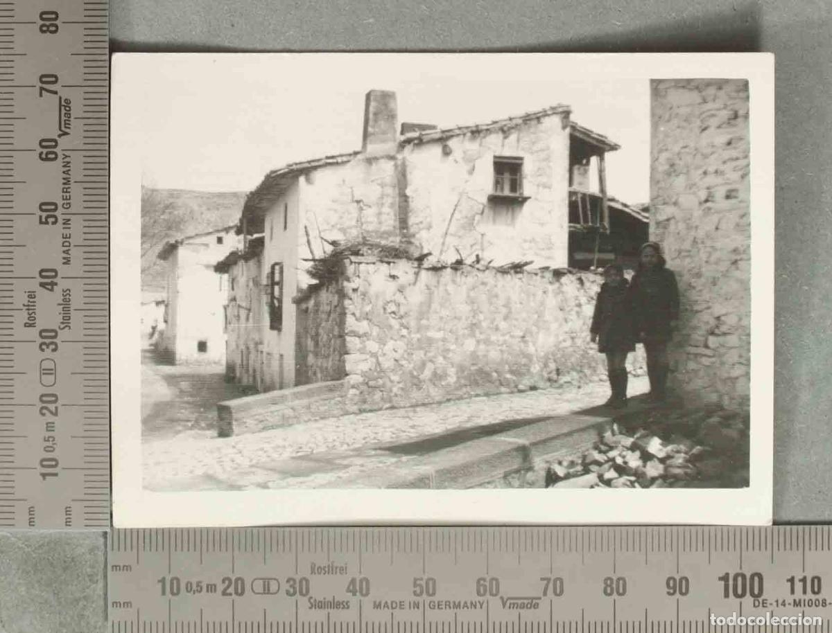 Antique Photography: FOTOGRAFIA. VISTA PUEBLO. ARAGON?