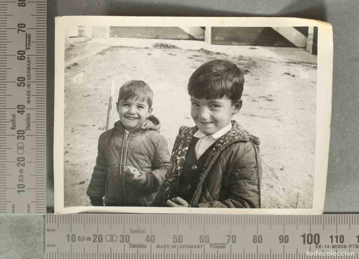Fotograf&iacute;a antigua: FOTOGRAFIA. Fotograf&iacute;a antigua de ni&ntilde;os sonriendo. HACIA 1970
