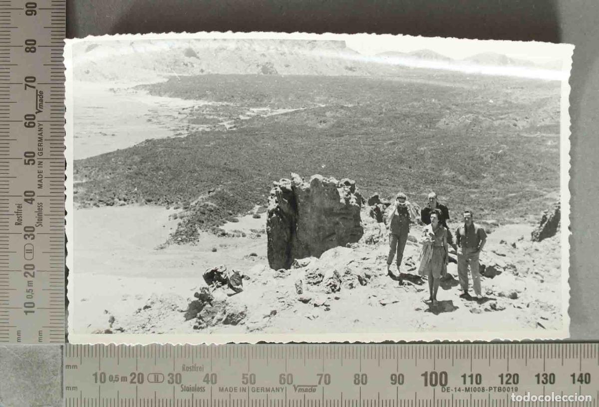 Fotografia antiga: FOTOGRAFIA. Paisaje volc&aacute;nico HACIA 1970 TENERIFE?