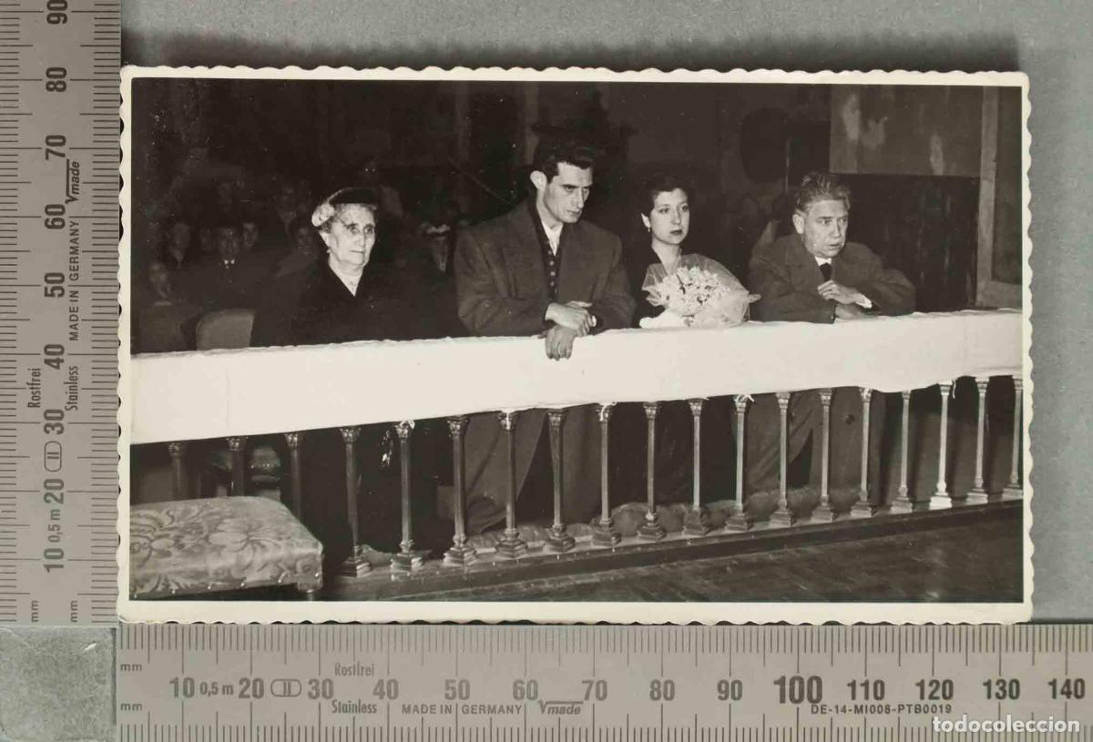 Fotografia antiga: FOTOGRAFIA. BODA. HUESCA 1954