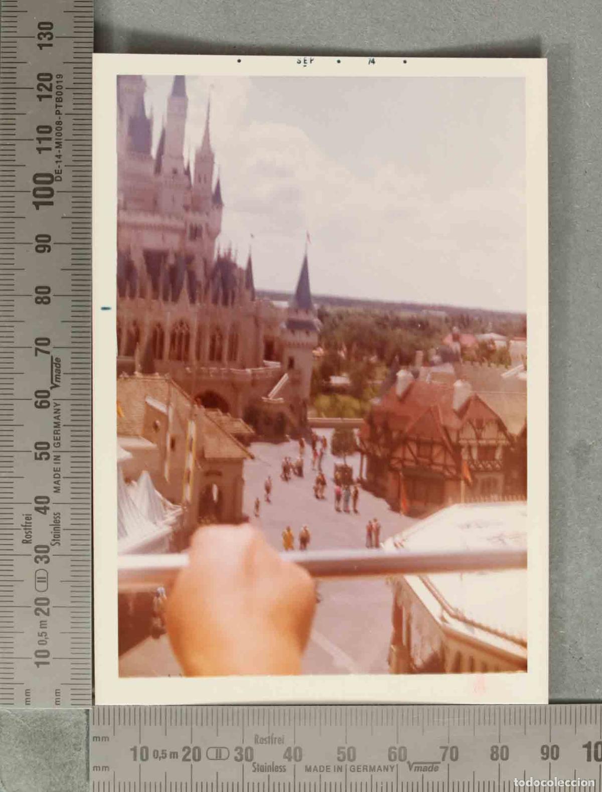 Fotograf&iacute;a antigua: FOTOGRAFIA. Walt Disney World Magic Kingdom Fantasyland Skyway - Castillo de Cenicienta