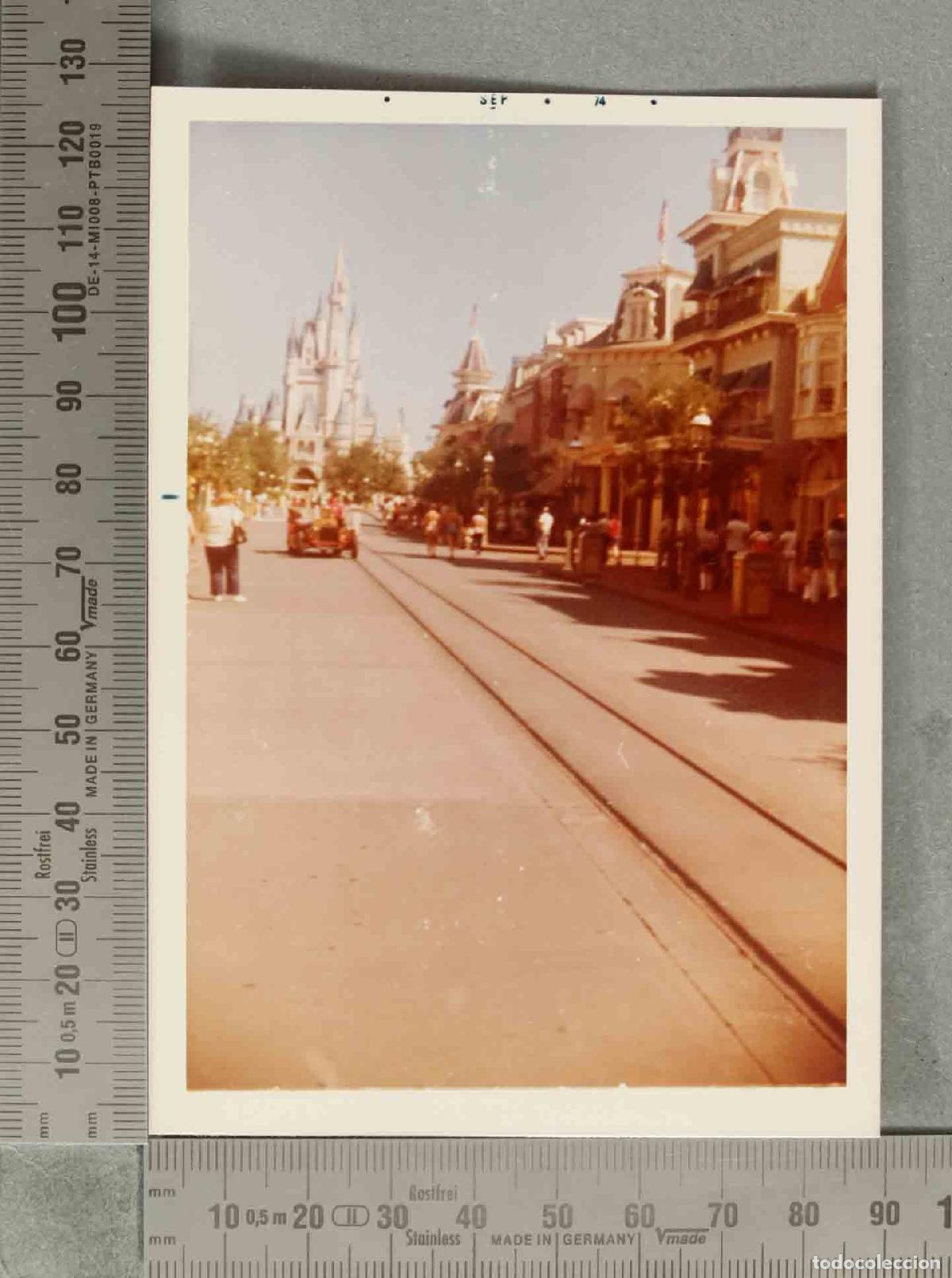 Fotograf&iacute;a antigua: FOTOGRAFIA. Main Street U.S.A. - Castillo de la Cenicienta - Walt Disney World