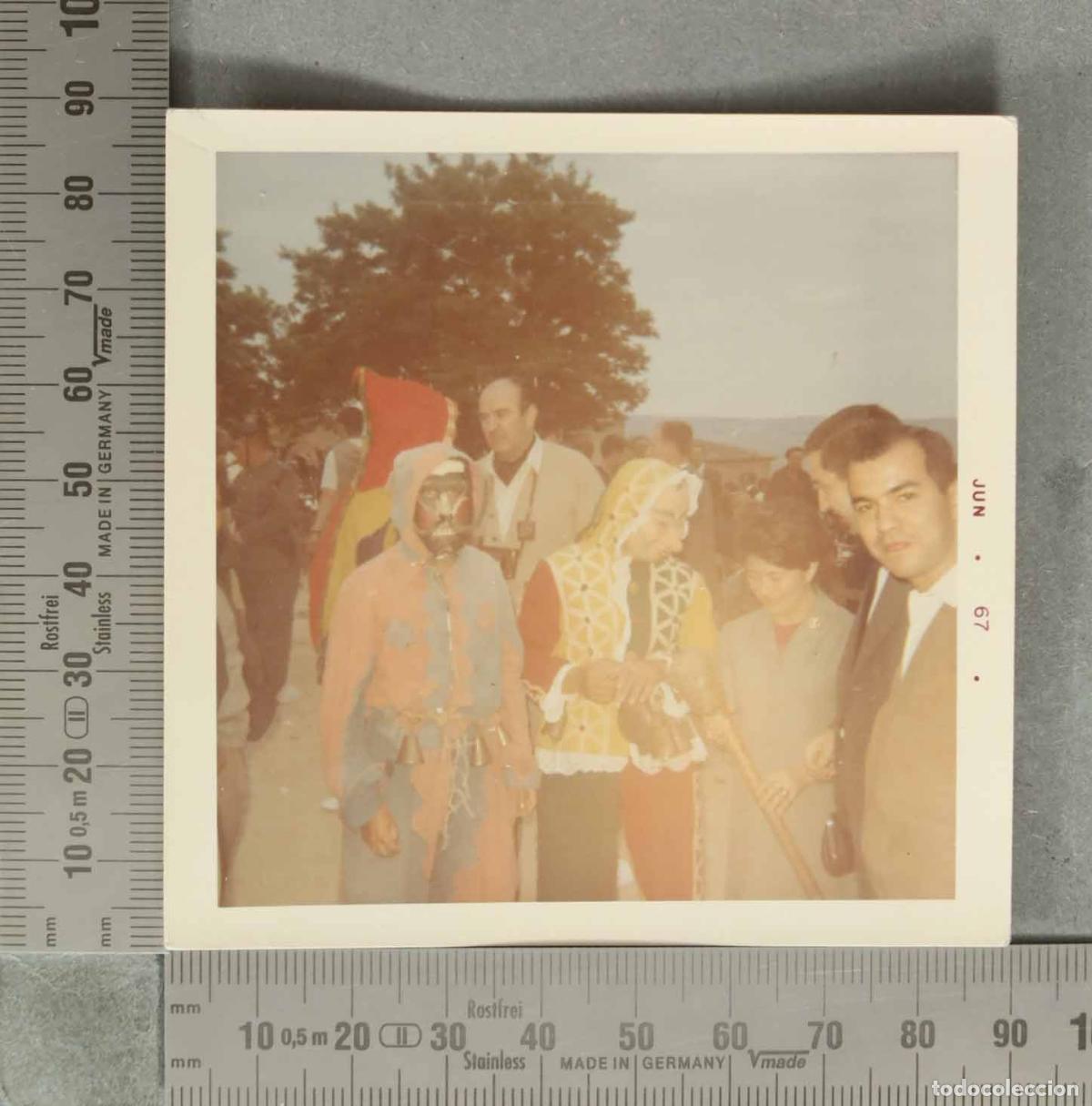 Fotograf&iacute;a antigua: FOTOGRAFIA. CELEBRACION POPULAR MASCARAS. JUNIO 1967.