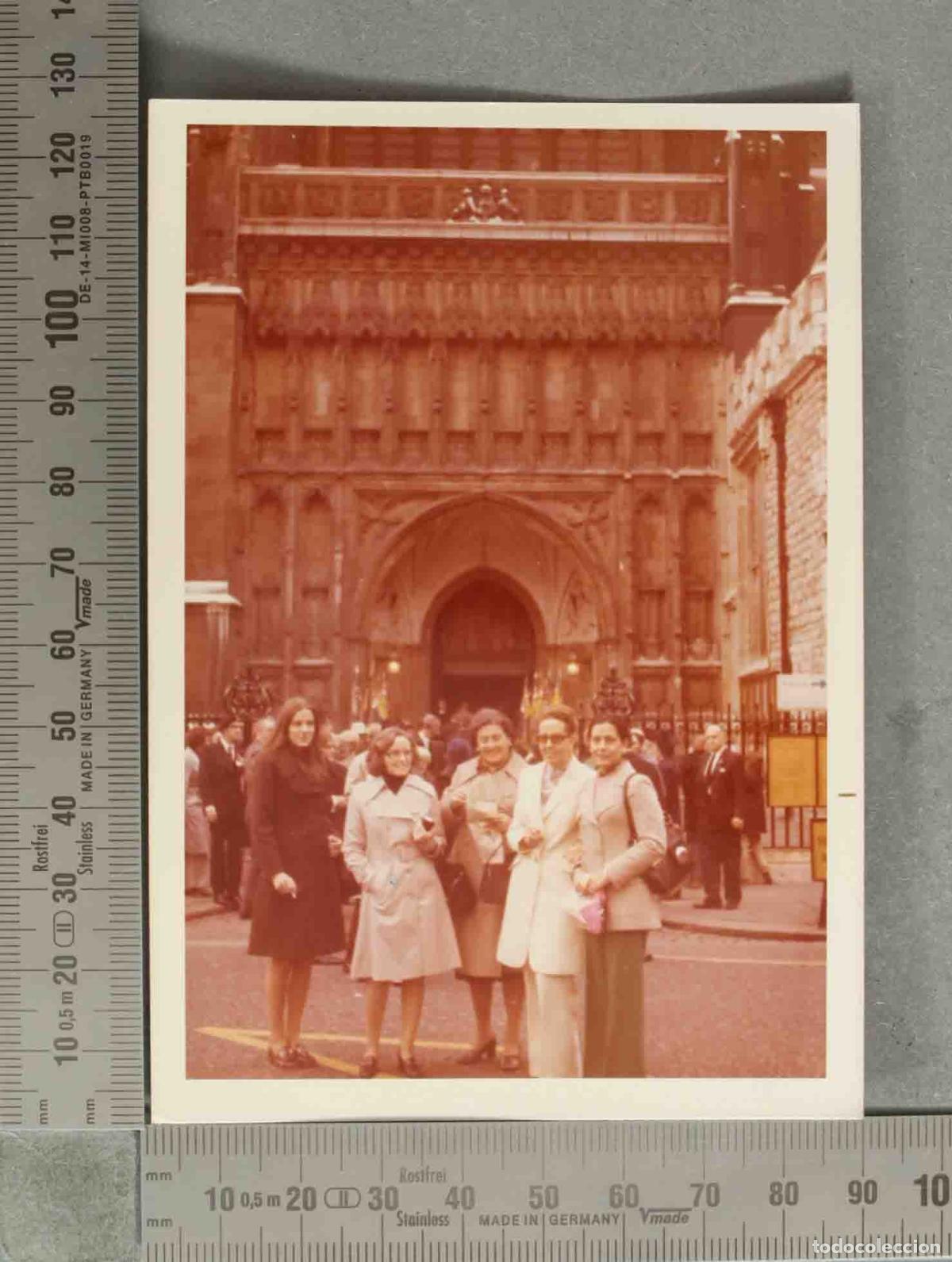 Fotograf&iacute;a antigua: FOTOGRAFIA. Puerta Del Oeste De La Abad&iacute;a De Westminster