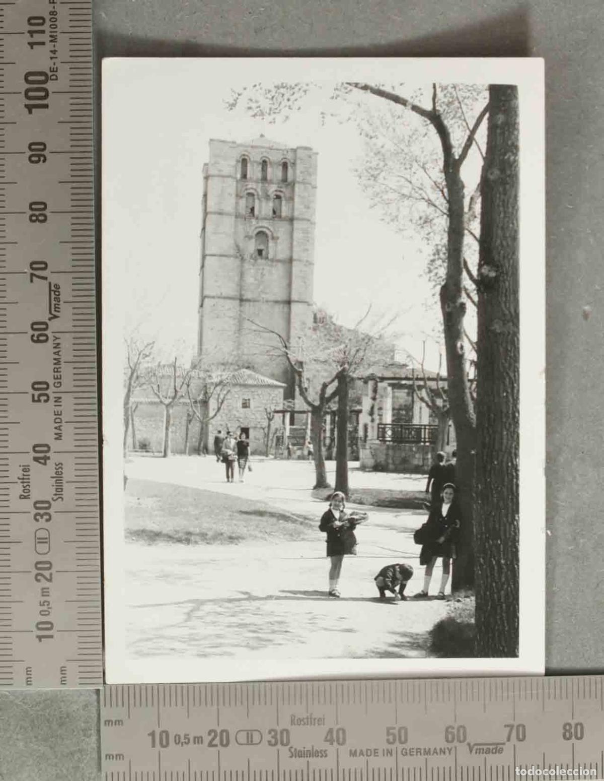 Fotograf&iacute;a antigua: FOTOGRAFIA. Iglesia de San Pedro y San Ildefonso en Zamora HACIA 1950