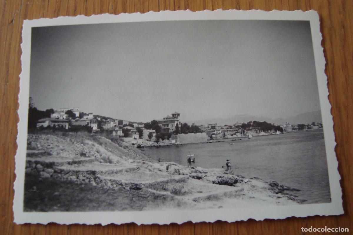 Fotograf&iacute;a antigua: ANTIGUA FOTOGRAFIA VISTA PORTO CRISTO MALLORCA 1950.