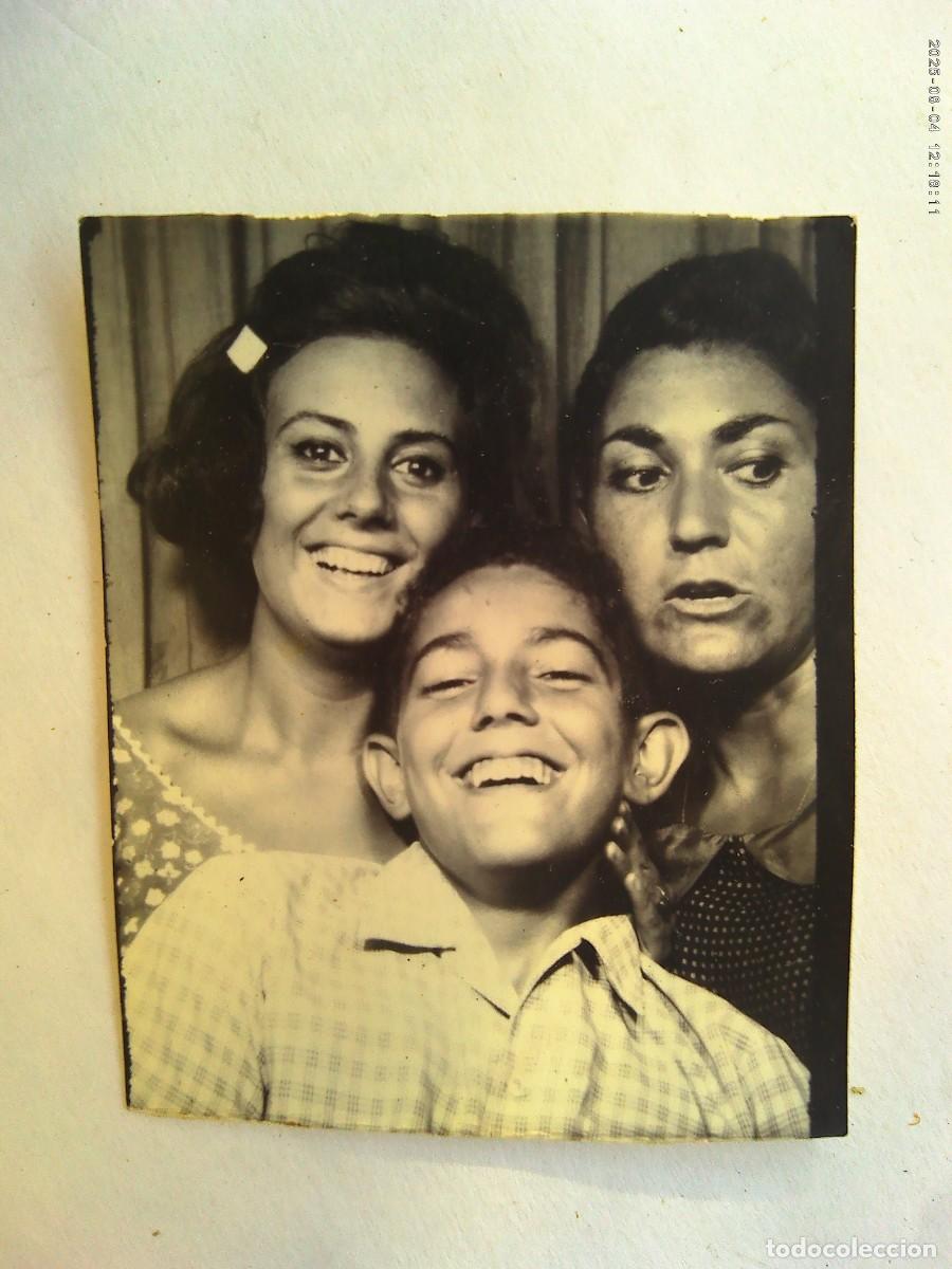 Fotograf&iacute;a antigua: FOTOMATON DE GENTE DIVERTIDA