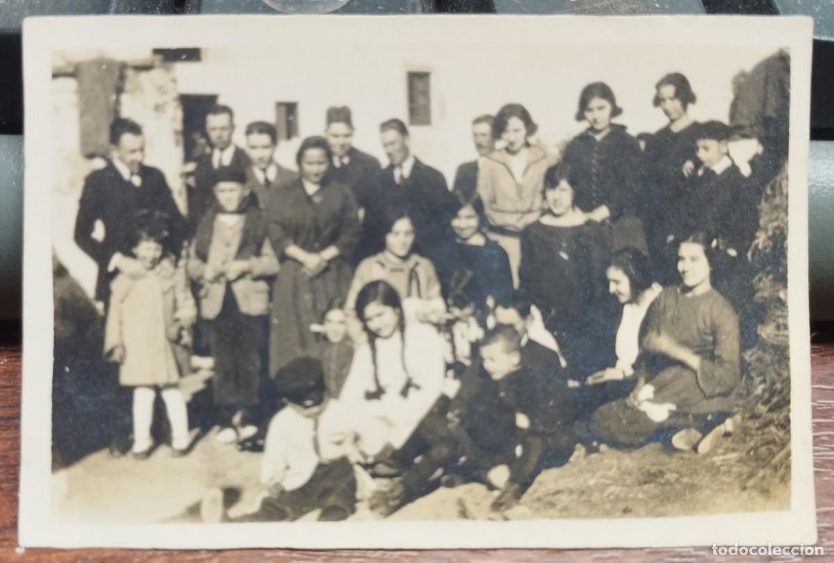 Fotograf&iacute;a antigua: FOTO DE GRUPO SANT CRISTOFOL DE CASTELLBELL (BARCELONA) DICIEMBRE 1922 CAN BRUNET