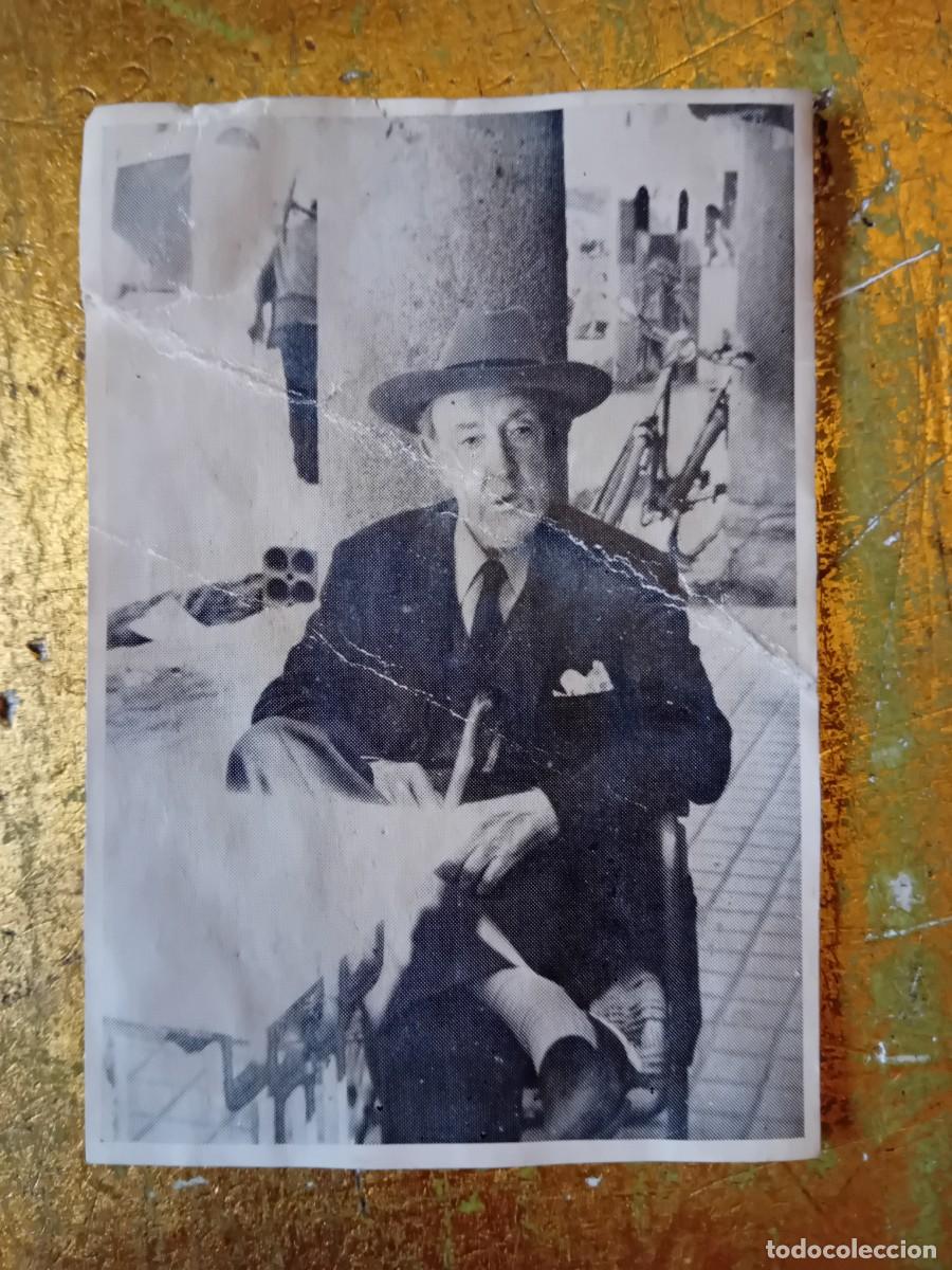 Photographie ancienne: Nicasio Hern&aacute;ndez Luquero poeta de Ar&eacute;valo, a&ntilde;o 1972.