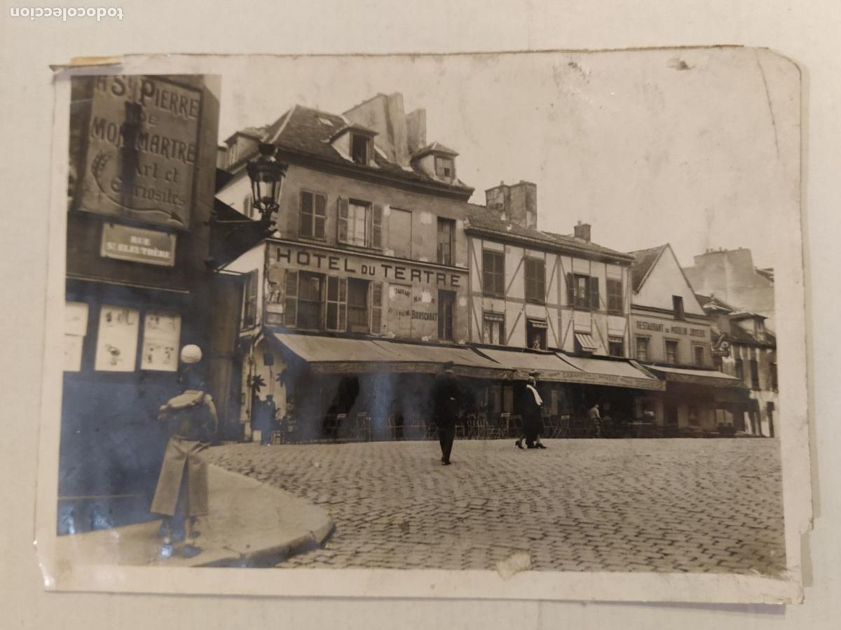 Fotografia antiga: PARIS - HOTEL DU TERTRE & RESTAURANT DU MOULIN JOYEUX - FOTOGRAFIA ANTIGUA