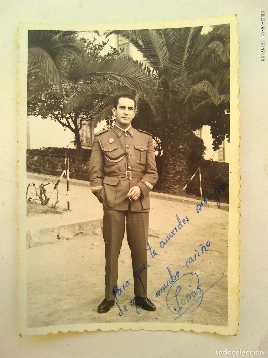 Fotografia antiga: FOTO DE MILITAR DE MILICIAS UNIVERSITARIAS, SARGENTO . DE LOS DOS HERMANOS , LA CORU&Ntilde;A