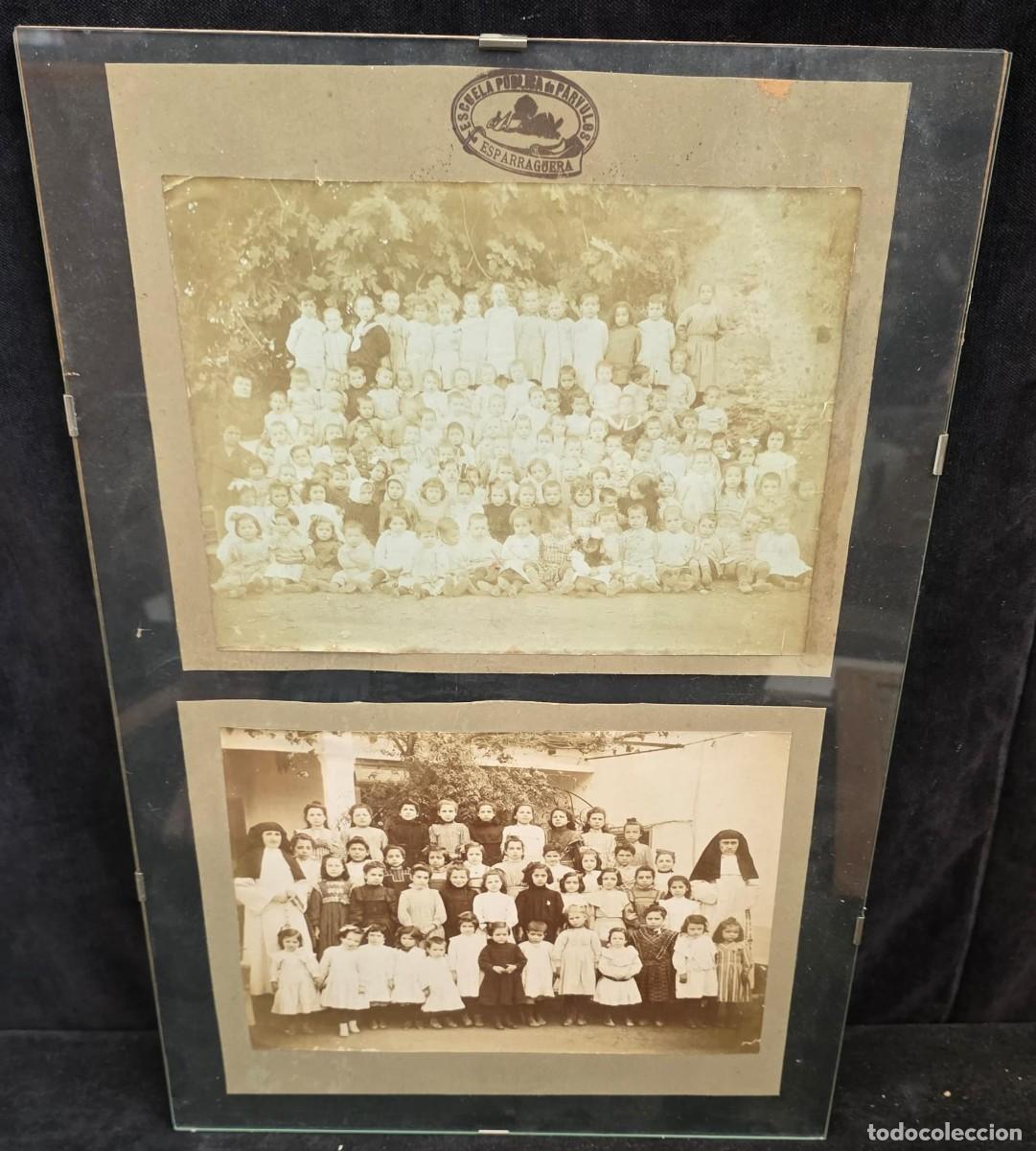 Fotograf&iacute;a antigua: Gran Fotograf&iacute;a Escolar Antigua &rdquo;Escola del Parvulos&rdquo; Esparreguera &ndash; Dos Fotograf&iacute;as Originales
