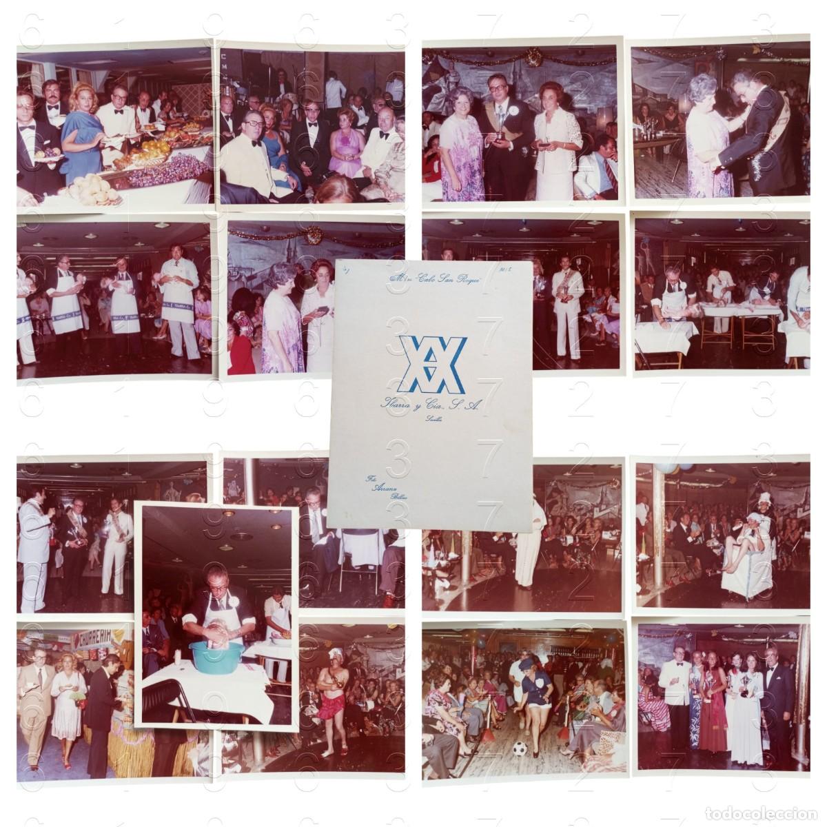 Fotograf&iacute;a antigua: COLECCION 17 FOTOGRAFIAS UNICAS IBARRA CABO SAN ROQUE CRUCEROS 17X13 U87