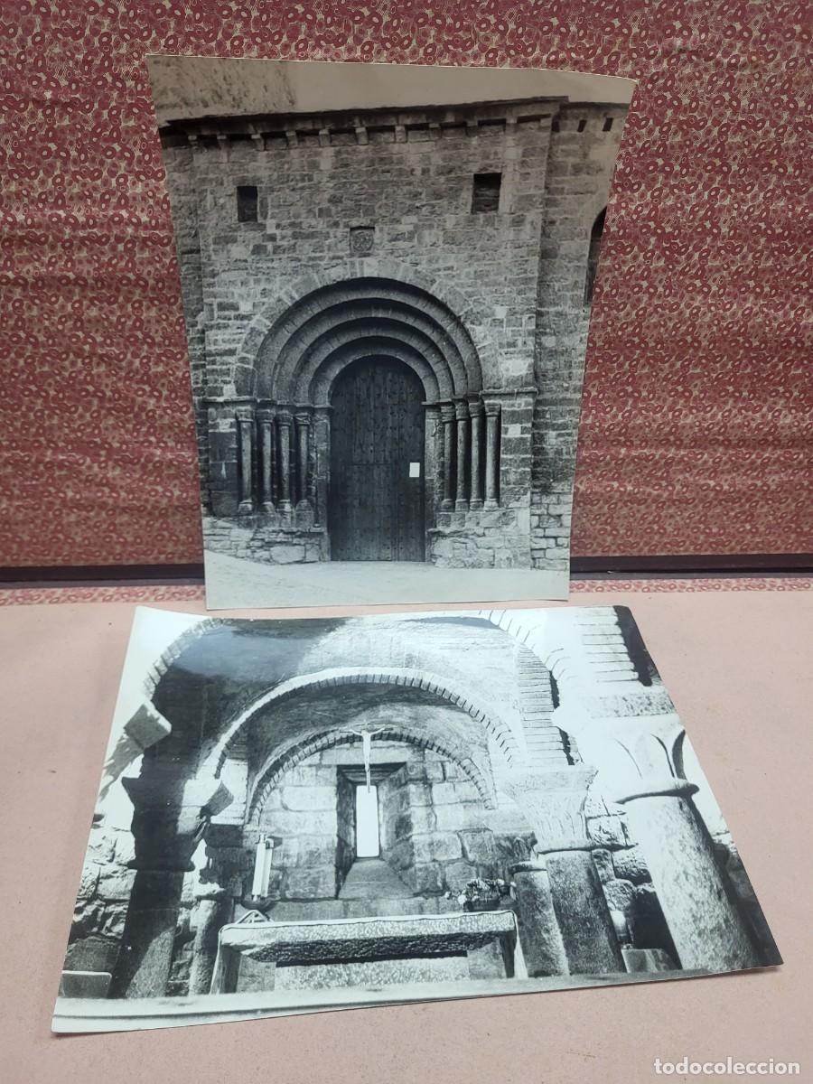 Alte Fotografie: ANTIGUAS FOTOGRAFIAS IGLESIA ROMANICA DE SANTA MARIA AINSA HUESCA ARAGON