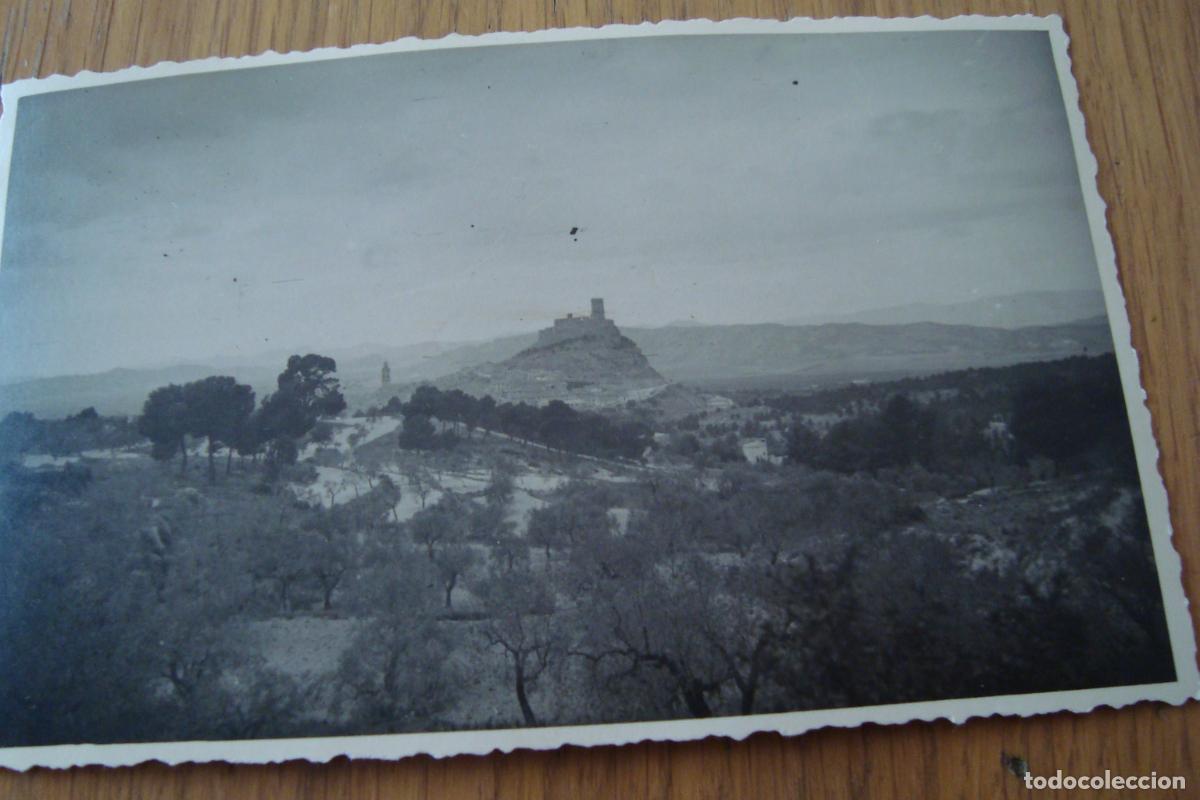 Fotograf&iacute;a antigua: ANTIGUA FOTOGRAFIA VISTA DE BIAR ALICANTE 1952