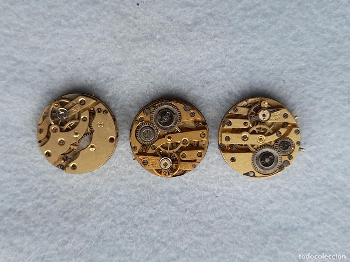 Fotografia antica: Lote de 3 M&aacute;quinas para Relojes de Bolsillo Antiguos.