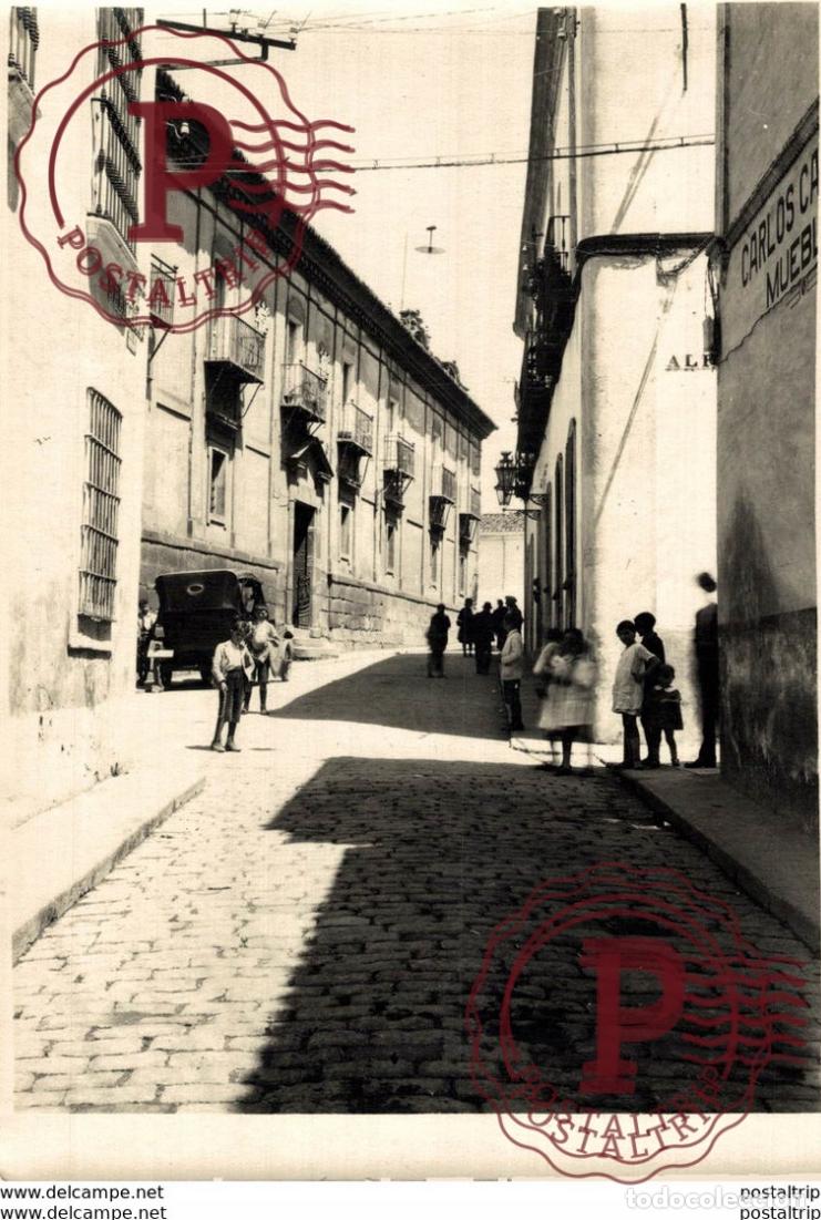 Fotograf&iacute;a antigua: EXTREMADURA BADAJOZ ESPA&Ntilde;A. FREGENAL DE LA SIERRA. CALLE JARA - 17X12CM