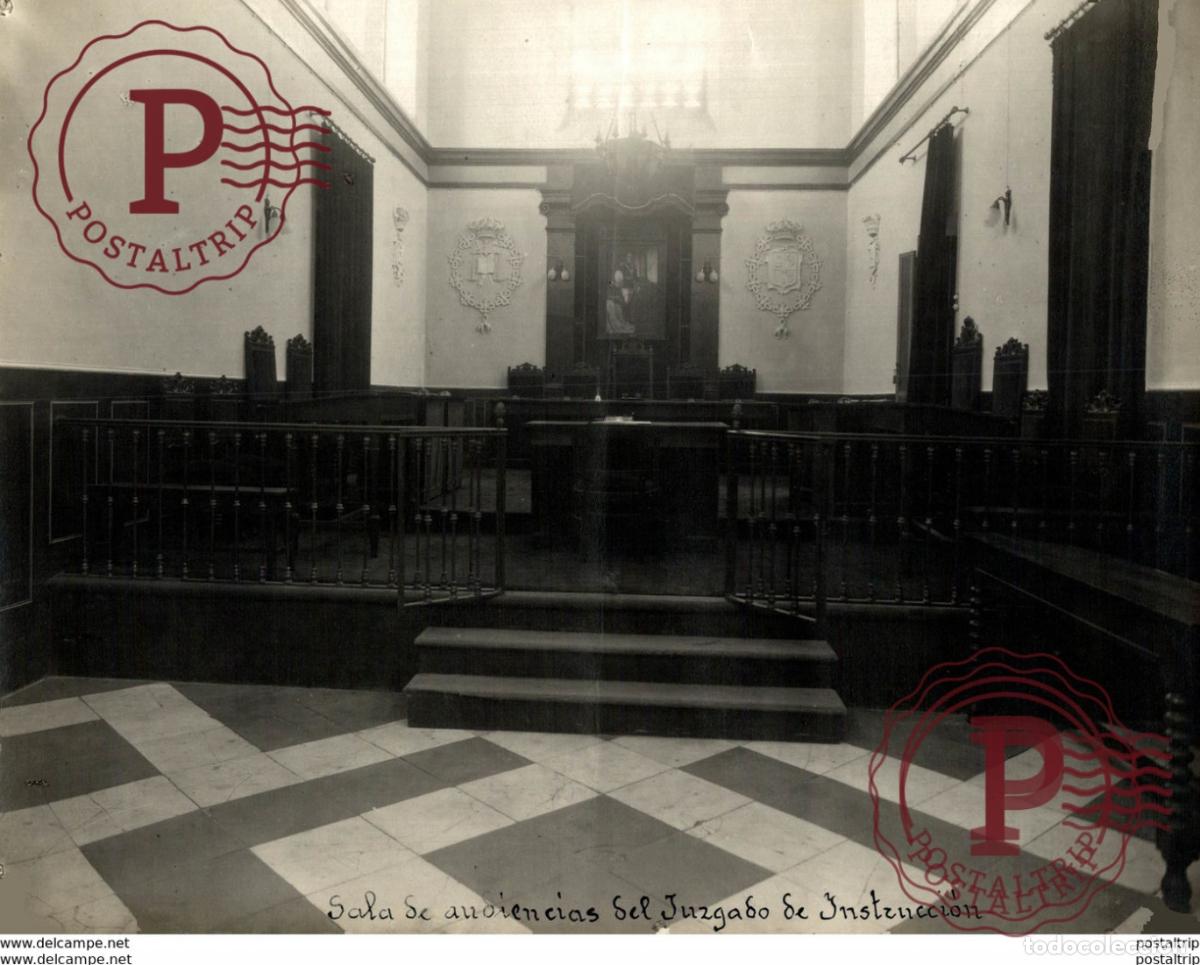 Fotograf&iacute;a antigua: EXTREMADURA BADAJOZ ESPA&Ntilde;A. ALMENDRALEJO. SALA DE AUDIENCIAS DEL JUZGADO DE INSTRUCCION - 23X1