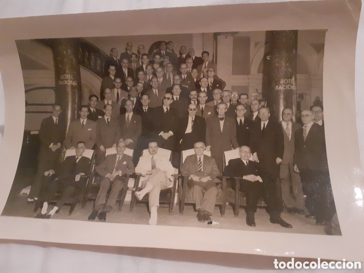 Fotograf&iacute;a antigua: EXVEPCIONAL FOTOGRAFIA. LOS DELEGADOS DE ESTADISTICA DE TODAS LAS PROVINCIAS Y EL DIRECTOR GENERAL.