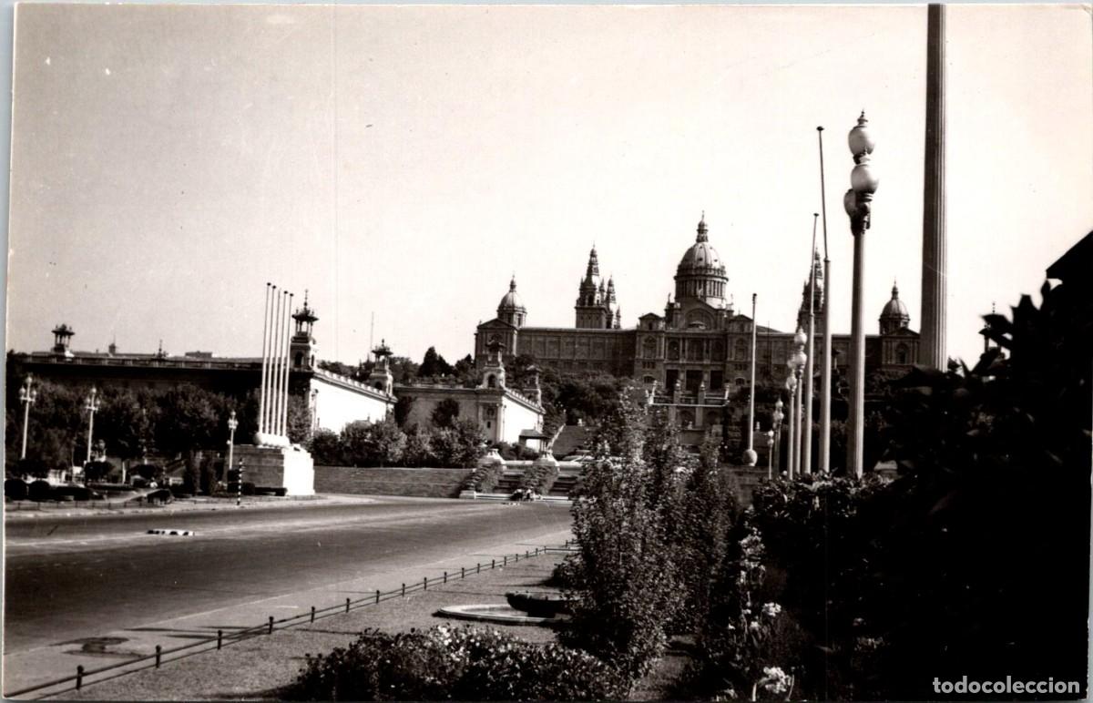 Fotograf&iacute;a antigua: Barcelona - Palau Nacional - MNAC - Fotograf&iacute;a a&ntilde;os 60/70 - 141x90mm