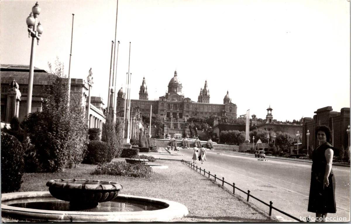 Fotograf&iacute;a antigua: Barcelona - Palau Nacional - MNAC - Fotograf&iacute;a a&ntilde;os 60/70 - 141x90mm