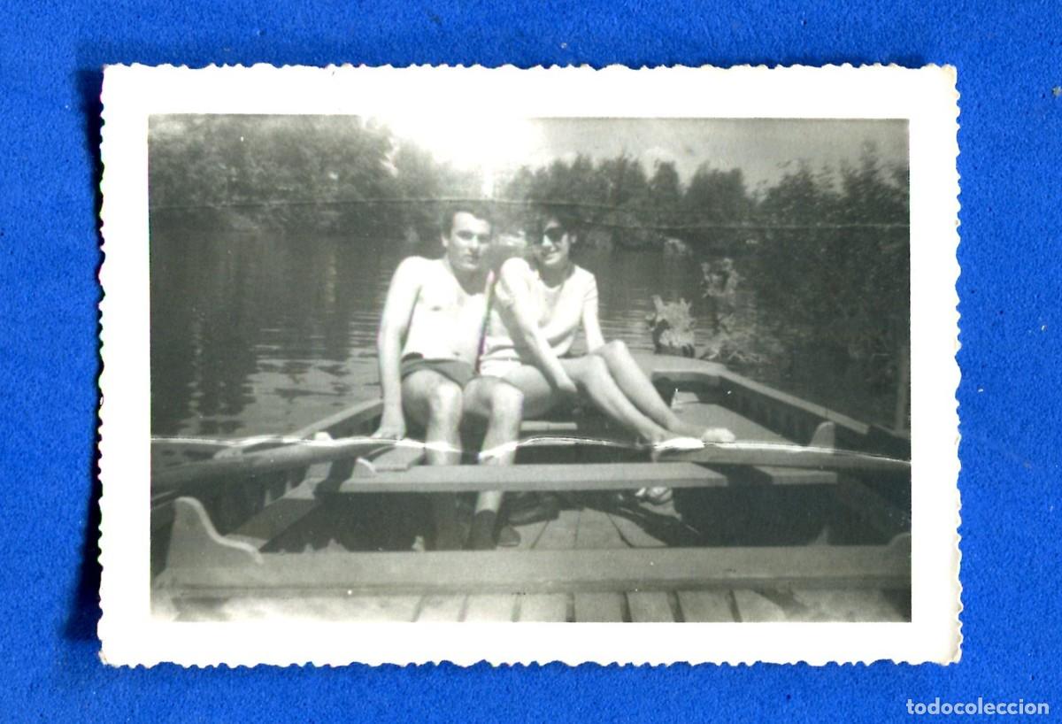 Fotografia antiga: ANTIGUA FOTOGRAFIA PAREJA ROMANTICA