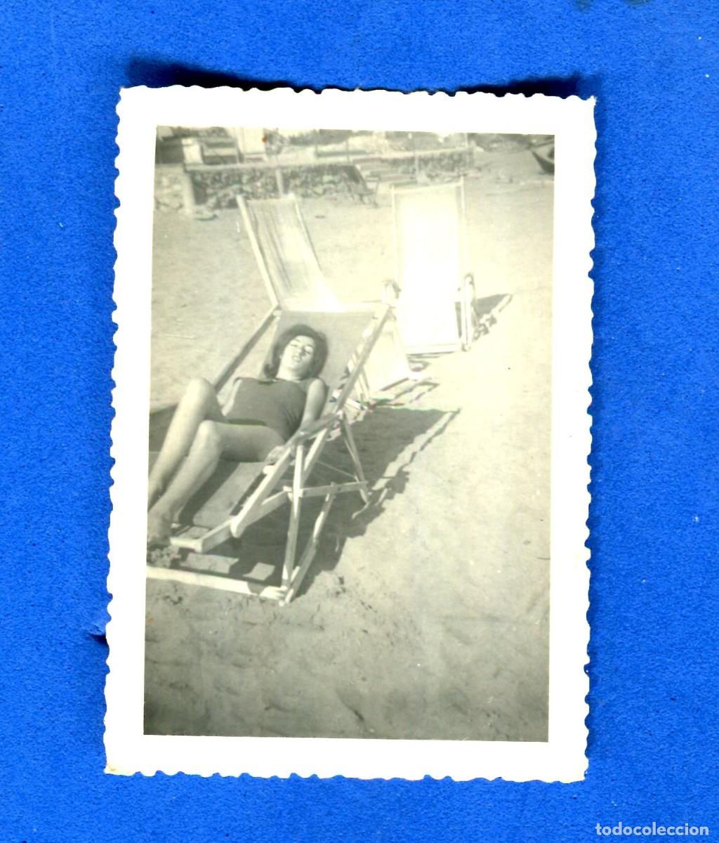 Fotografia antiga: ANTIGUA FOTOGRAFIA PLAYA