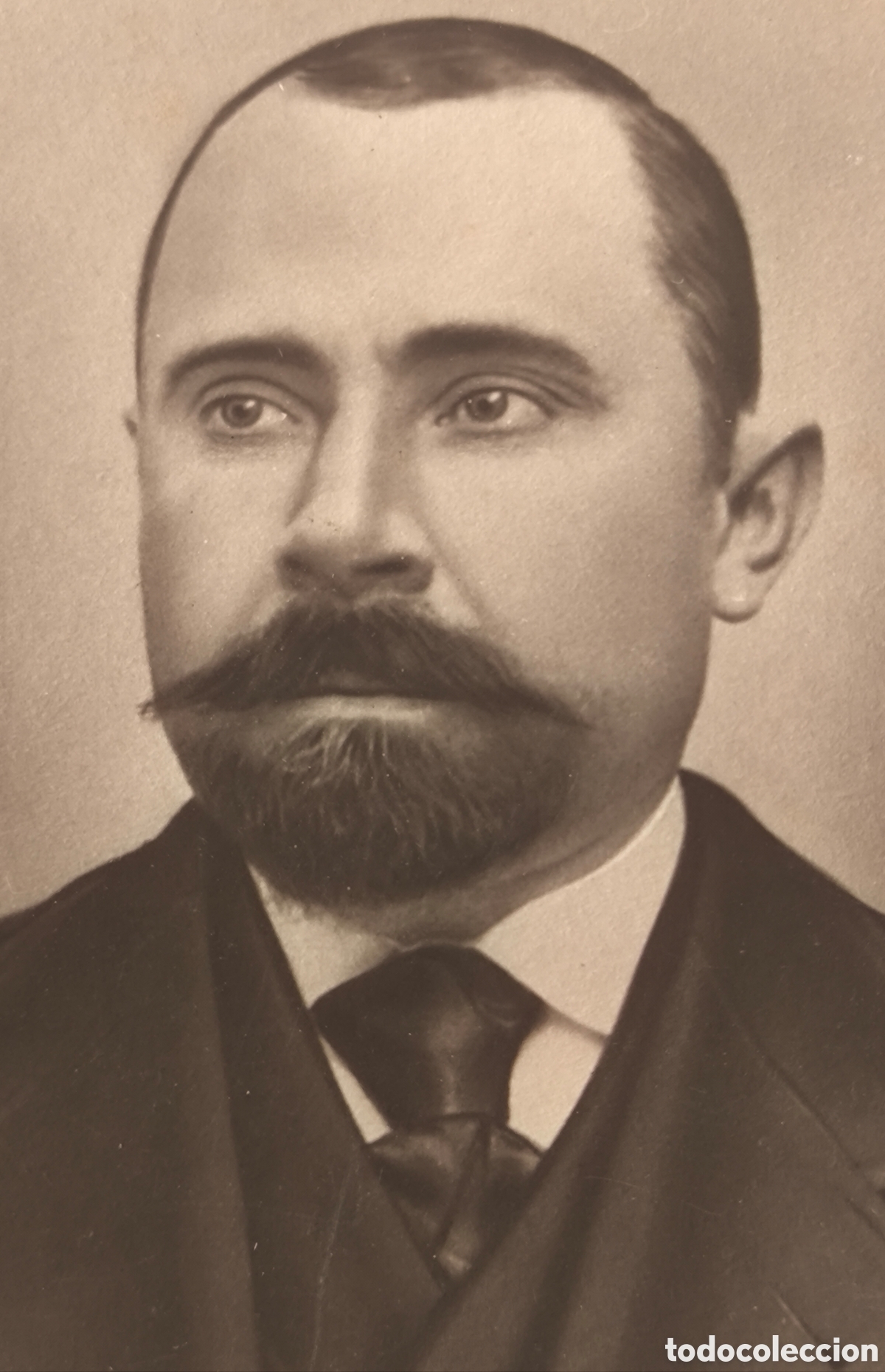 Fotograf&iacute;a antigua: FOTOGRAF&Iacute;A RETRATO DE ESTUDIO CABALLERO FOT&Oacute;GRAFO A. SOLDEVILA SABADELL C. 1910