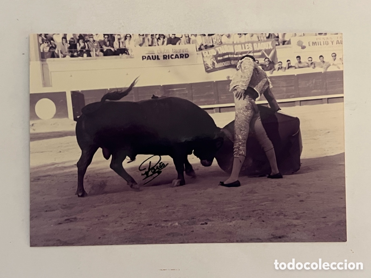 Fotografia antiga: TAUROMAQUIA. Torero, Juan Mora, ARENES DE BEZIERS. Fotograf&iacute;a Pares, Francia (10 x 15)